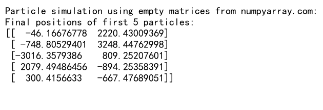 NumPy Empty Matrix: A Comprehensive Guide to Efficient Array Initialization