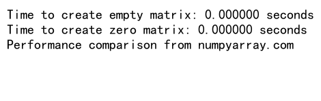 NumPy Empty Matrix: A Comprehensive Guide to Efficient Array Initialization