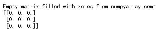 NumPy Empty Matrix: A Comprehensive Guide to Efficient Array Initialization