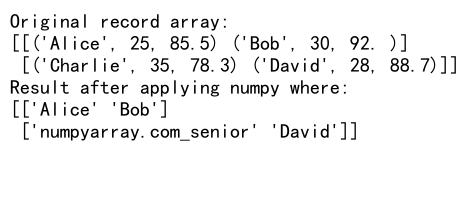 NumPy Where with 2D Arrays: A Comprehensive Guide