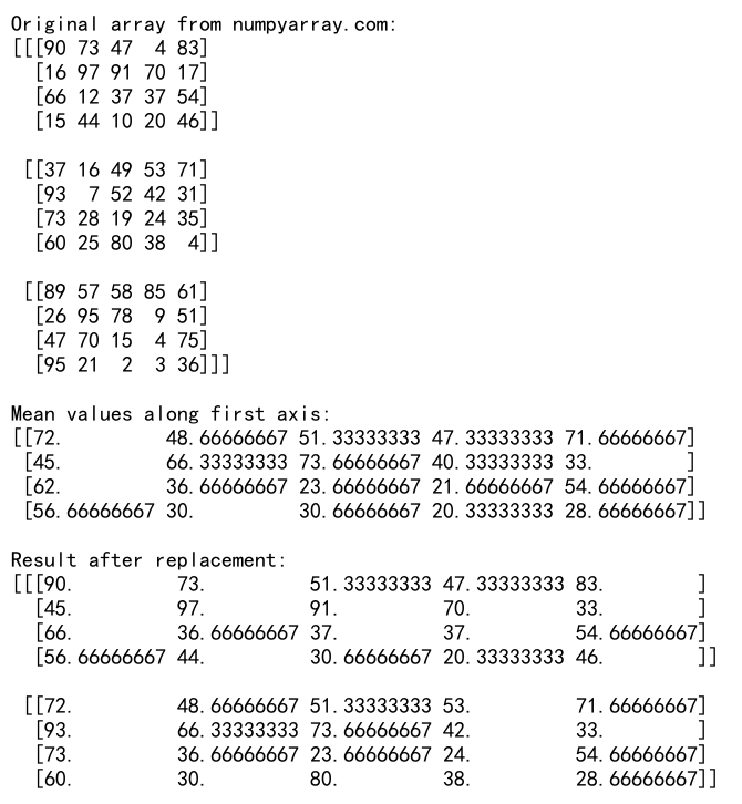 NumPy Where with 3D Arrays: A Comprehensive Guide