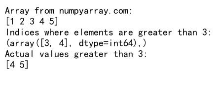 NumPy Where: Understanding the Tuple Return Value and Its Applications