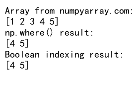 NumPy Where: Understanding the Tuple Return Value and Its Applications