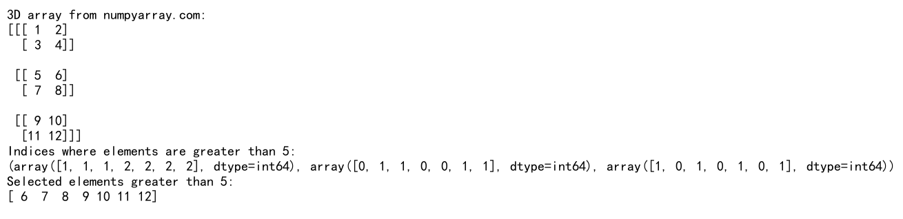 NumPy Where: Understanding the Tuple Return Value and Its Applications