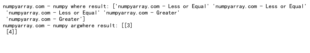 NumPy Where vs ArgWhere - Understanding the Differences and Use Cases