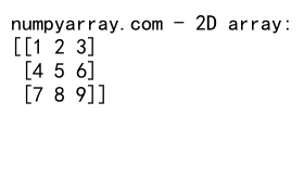 Mastering NumPy Array: A Comprehensive Guide to Efficient Data Manipulation