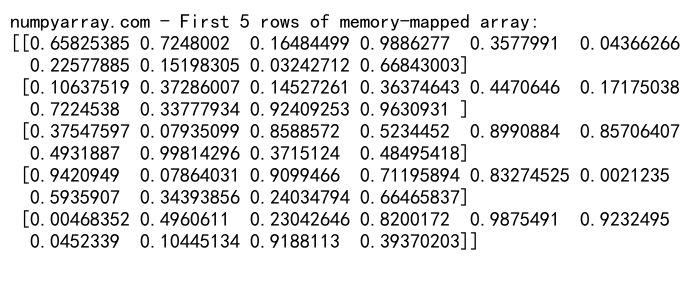 Mastering NumPy Array: A Comprehensive Guide to Efficient Data Manipulation