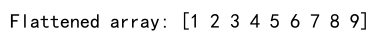 Numpy Array