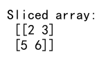 Numpy Array