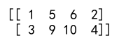 Add Column to a NumPy Array