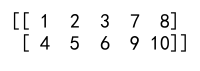 Append to Numpy Array