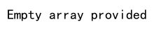 Check if a Numpy Array is Empty