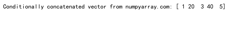 How to Concatenate a Vector to a NumPy Vector: A Comprehensive Guide