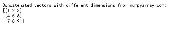 How to Concatenate a Vector to a NumPy Vector: A Comprehensive Guide