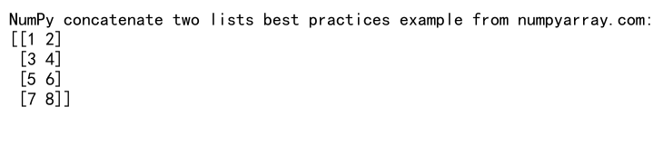 Mastering NumPy Concatenate: A Comprehensive Guide to Joining Two Lists