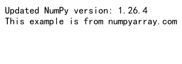 How to Check NumPy Version: A Comprehensive Guide for Data Scientists and Developers