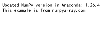 How to Check NumPy Version: A Comprehensive Guide for Data Scientists and Developers