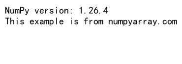 How to Check NumPy Version: A Comprehensive Guide for Data Scientists and Developers