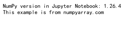 How to Check NumPy Version: A Comprehensive Guide for Data Scientists and Developers