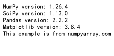 How to Check NumPy Version: A Comprehensive Guide for Data Scientists and Developers