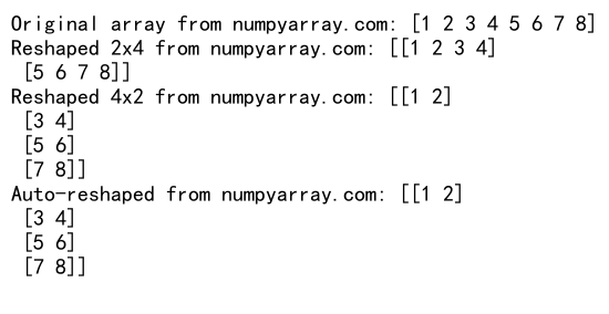 Mastering NumPy Reshape: Converting 1D Arrays to 2D Arrays