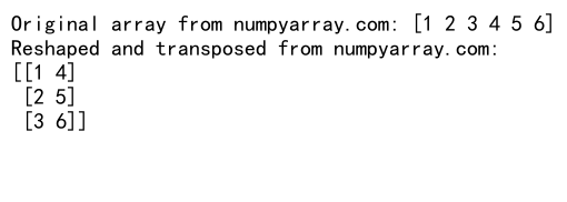 Mastering NumPy Reshape: Converting 1D Arrays to 2D Arrays