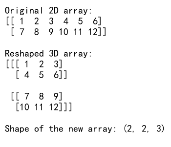 Mastering NumPy Reshape: Transforming 2D Arrays to 3D with numpy reshape 2d to 3d