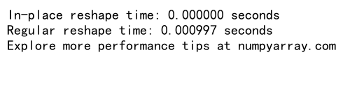 Mastering NumPy Reshape In Place: A Comprehensive Guide to Efficient Array Manipulation