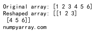 Mastering NumPy Reshape: Understanding the Order Parameter for Efficient Array Manipulation