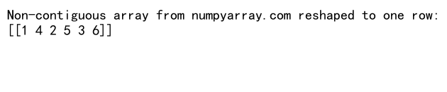 Mastering NumPy Reshape to One Row: A Comprehensive Guide