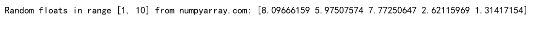 Mastering NumPy Random Float: A Comprehensive Guide to Generating Random Floating-Point Numbers