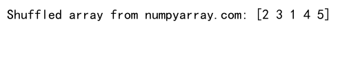 Mastering NumPy Shuffle and Random State: A Comprehensive Guide