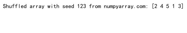 Mastering NumPy Shuffle and Random State: A Comprehensive Guide