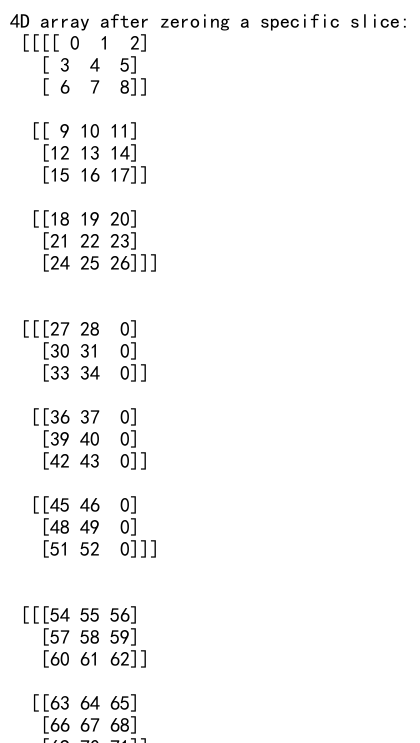 Comprehensive Guide: How to Use NumPy to Zero an Axis in Arrays