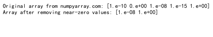 How to Efficiently Remove Zeros from NumPy Arrays: A Comprehensive Guide