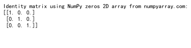 Comprehensive Guide to Creating and Using NumPy Zeros 2D Array