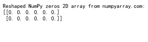 Comprehensive Guide to Creating and Using NumPy Zeros 2D Array