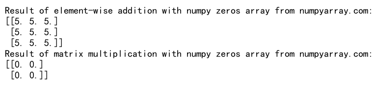 Mastering NumPy Zeros Array: A Comprehensive Guide to Creating and Manipulating Zero-Filled Arrays