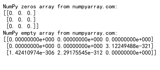 Mastering NumPy Zeros Array: A Comprehensive Guide to Creating and Manipulating Zero-Filled Arrays