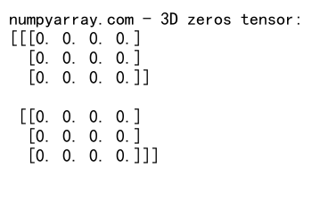 Mastering NumPy Zeros: A Comprehensive Guide to Data Types and Array Creation