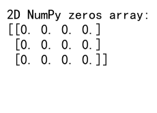 Mastering NumPy Zeros and Integer Arrays: A Comprehensive Guide