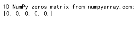 Mastering NumPy Zeros Matrix: A Comprehensive Guide to Creating and Manipulating Zero Arrays