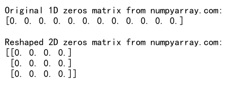 Mastering NumPy Zeros Matrix: A Comprehensive Guide to Creating and Manipulating Zero Arrays