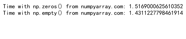 Numpy Zeros vs Empty: A Comprehensive Guide to Array Initialization in NumPy