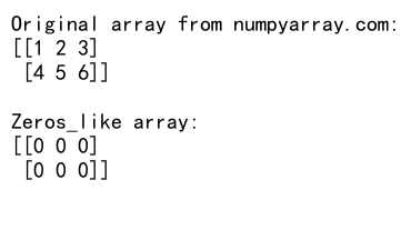 Mastering NumPy zeros_like: A Comprehensive Guide to Creating Arrays with dtype Precision