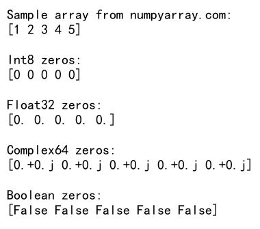 Mastering NumPy zeros_like: A Comprehensive Guide to Creating Arrays with dtype Precision