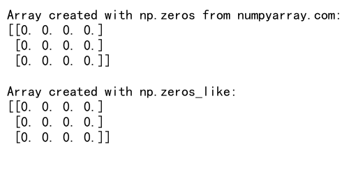 Mastering NumPy zeros_like: A Comprehensive Guide to Creating Arrays with dtype Precision