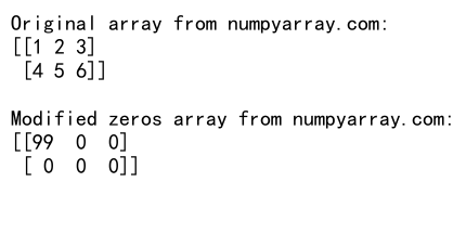 Mastering NumPy zeros_like: A Comprehensive Guide to Creating Arrays of Zeros