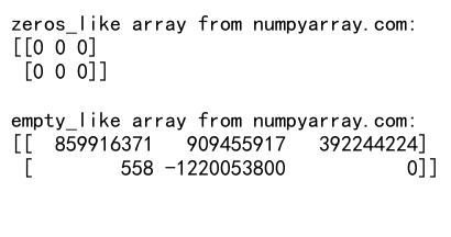 Mastering NumPy zeros_like: A Comprehensive Guide to Creating Arrays of Zeros