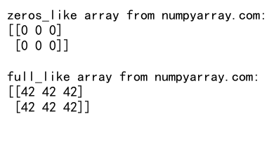 Mastering NumPy zeros_like: A Comprehensive Guide to Creating Arrays of Zeros